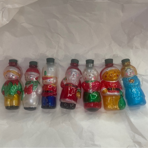 Avon Other - Avon Holiday Ornaments Set - Red, Green, Blue, Gold